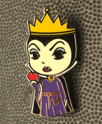 Disney pin 163928 Snow White Evil Queen Cute Villains Hidden Mickey 2024 villain