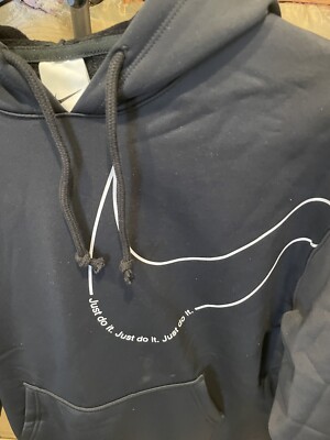 Nike Women's Therma-FIT HBR Swoosh Hoodie Oversized Fit Black Small | eBay