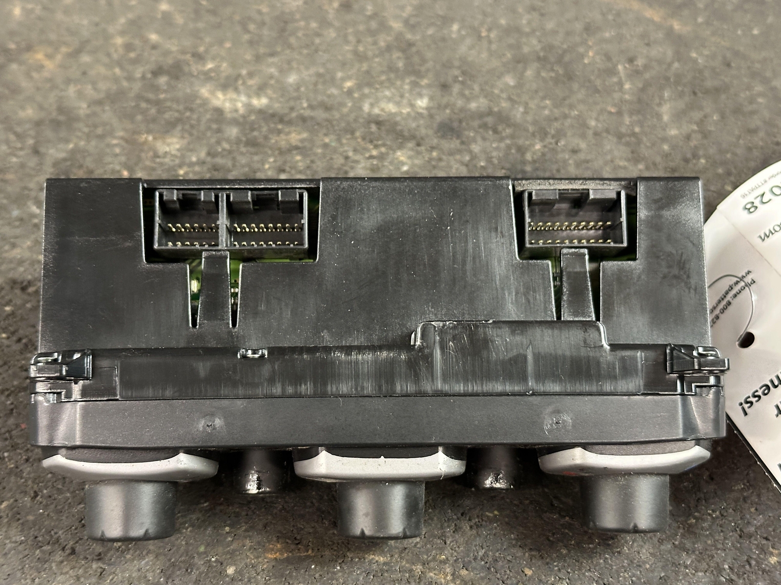02-06 MASERATI SPYDER HEATER A/C TEMPERATURE CLIMATE CONTROL PANEL 554550100700