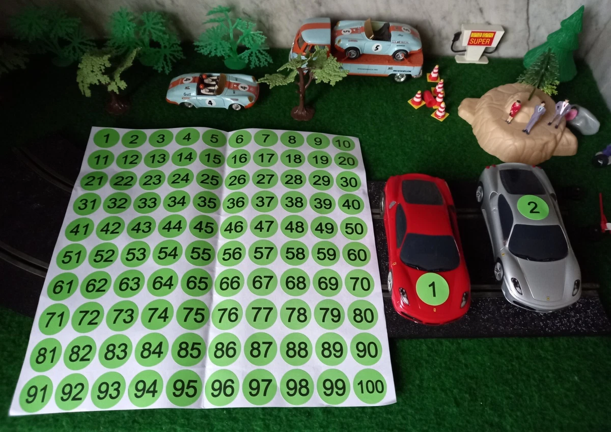 Circuit Polistil 1/32 – Deux Circuits En Un L2m80 – 4 Voitures Révisées – Complet En Boîte