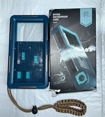 Shellbox 2nd Gen. Waterproof Professional Diving Phone Case, Iphone and Galaxy