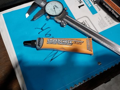 Dykem 83514 Permanent Tamper-Proof Tube Marker, Orange FREE SHIPPING (15 Total)