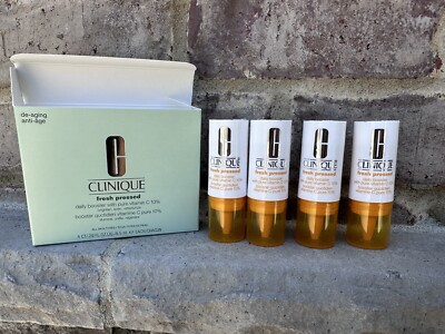 Clinique Fresh Pressed Daily Booster With Pure Vitamin C 10% - Set Of 4 Boosters