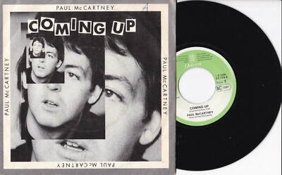 Paul McCartney -Coming Up / Lunch Box / Odd Sox- 7'' 45 Odeon