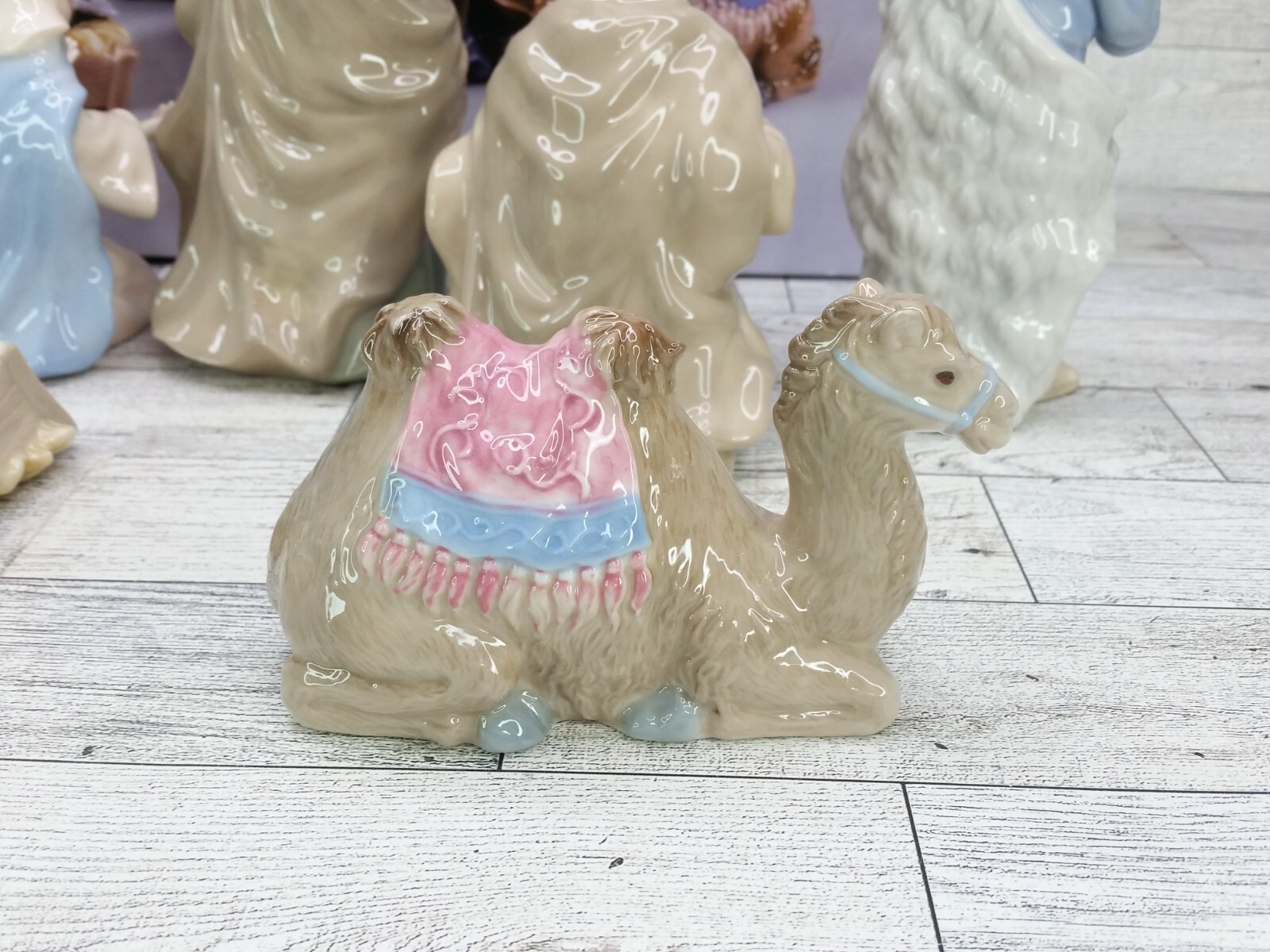 Royal Doulton Christmas Nativity Set 10 Pcs Creche Hand Painted Fine