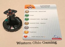 Heroclix Superman 017 USED Brave and the Bold Single Figure