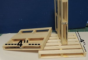 casa de muñecas con palets