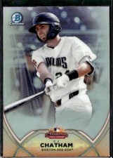 2020 Bowman Chrome #AFL-CJC C.J. Chatham 2019 Arizona Fall League Fall Stars