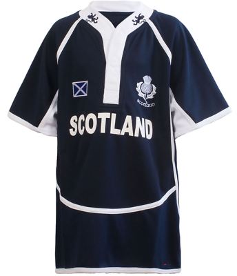 Cool Dry Style Rugby-Shirt für Kinder in Schottland Farben Größe 6 12 Monate