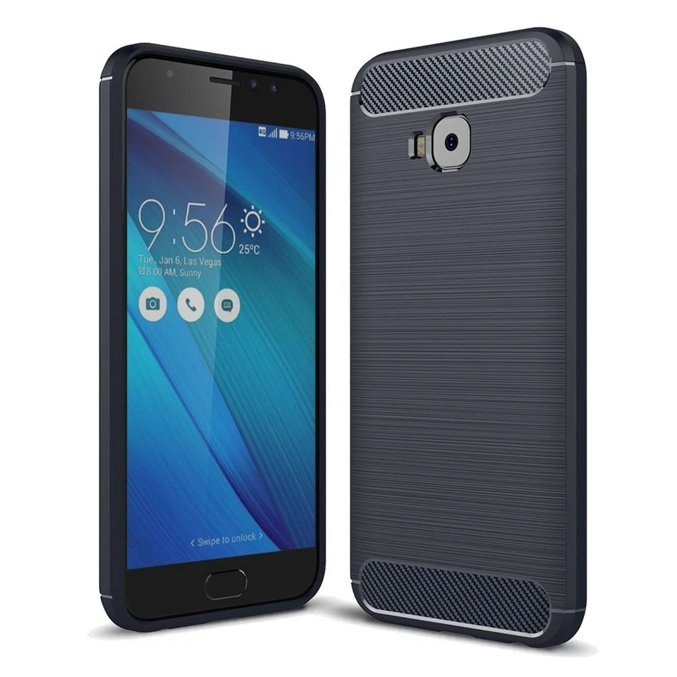 ASUS Zenfone 4 Selfie ZD553KL Custodia Cover Protezione Blu - Immagine 2 di 4