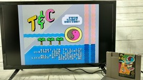 T&C Surf Designs: Wood & Water Rage 1988 NTSC NES Game Cartridge