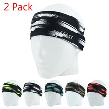 2 Pack Winter Headband Running Warm Ear Warmer Hairband Sweatband for Men Women
