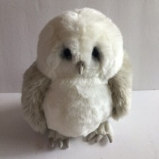 Lou Rankin Friends White Owl Plush Stuffed Animal Toy 10 Inches