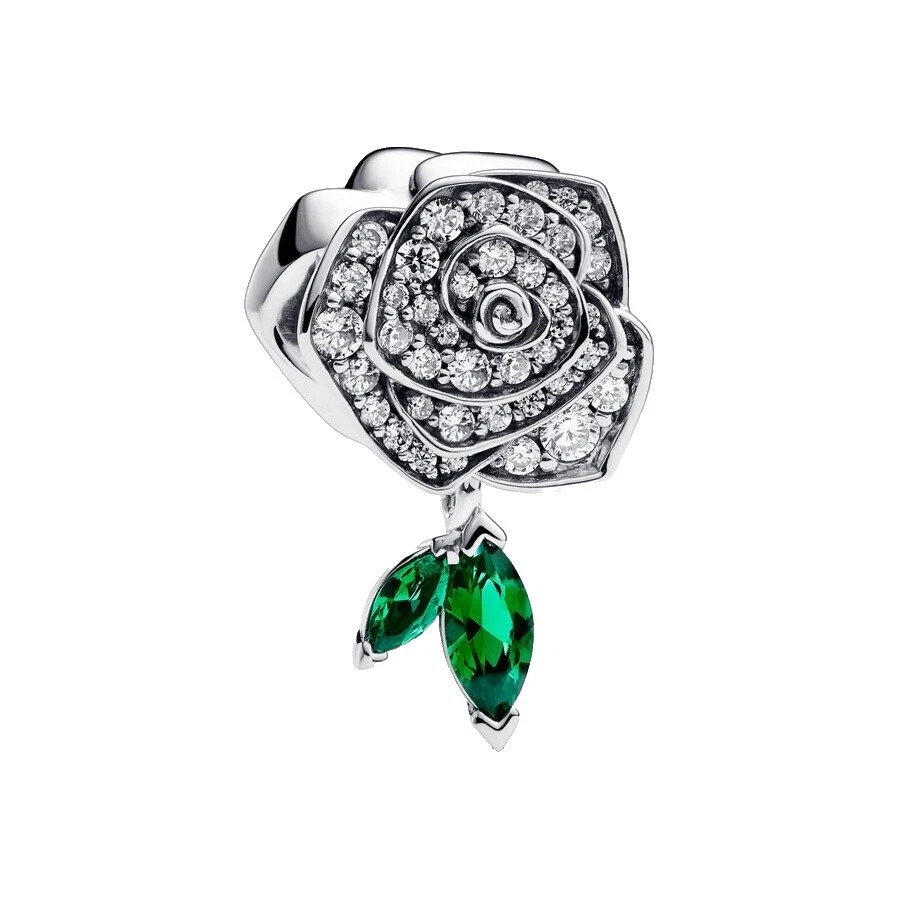 Flores y Plantas PANDORA Esmalte Pendientes De Moda