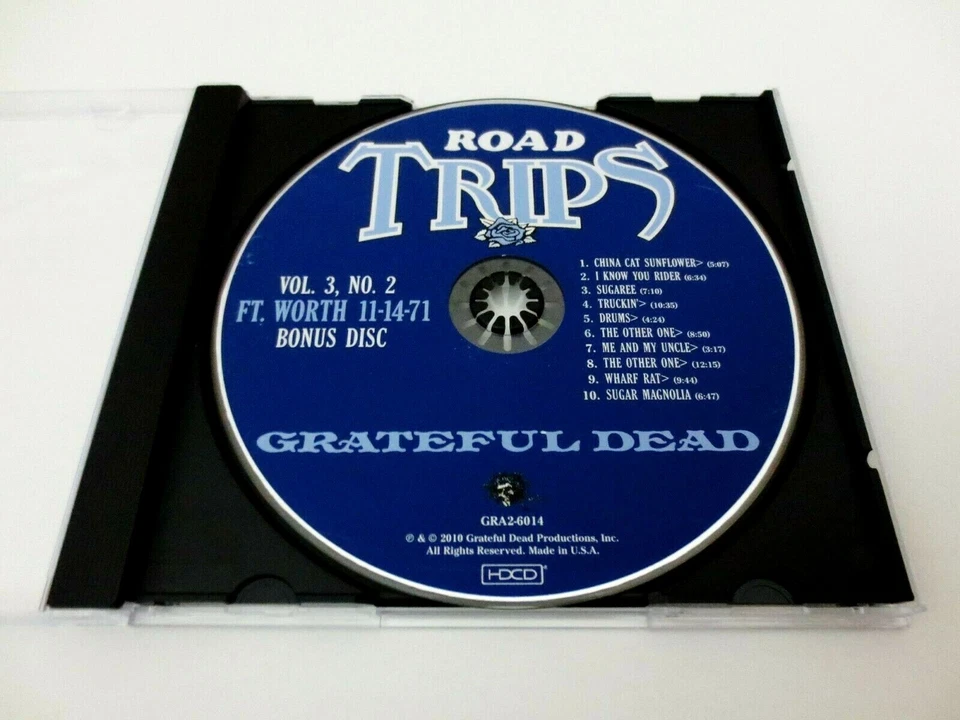 Grateful Dead Road Trips Vol. 3 No. 2 Austin Bonus Disc CD Ft. Worth 11-14-71 TX - Image 2 of 4