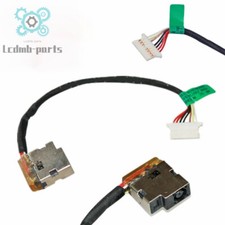 For HP 799736-Y57 799736-S57 15-AC163NR 15-AC tb11 DC JACK CABLE CHARGING PORT