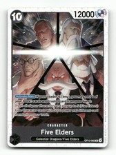 Five Elders OP13-082 Super Rare Carrying On His Will One Piece Foil Near Mint