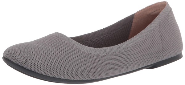 Ballerinas Damen Strick Hellgrau 41 EU Weit Amazon Essentials-image