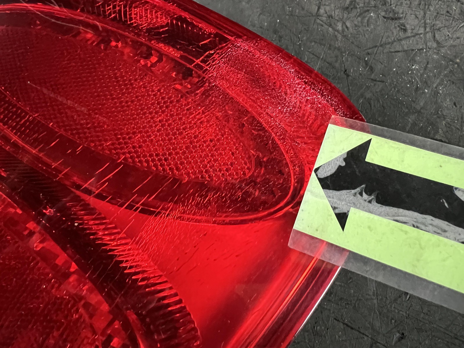 03-09 BENTLEY CONTINENTAL PASSENGER QUARTER PANEL MOUNTED TAIL LIGHT STOP LAMP