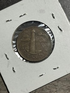 BARBADOS 🇧🇧 FIVE (5) CENTS COIN 1979