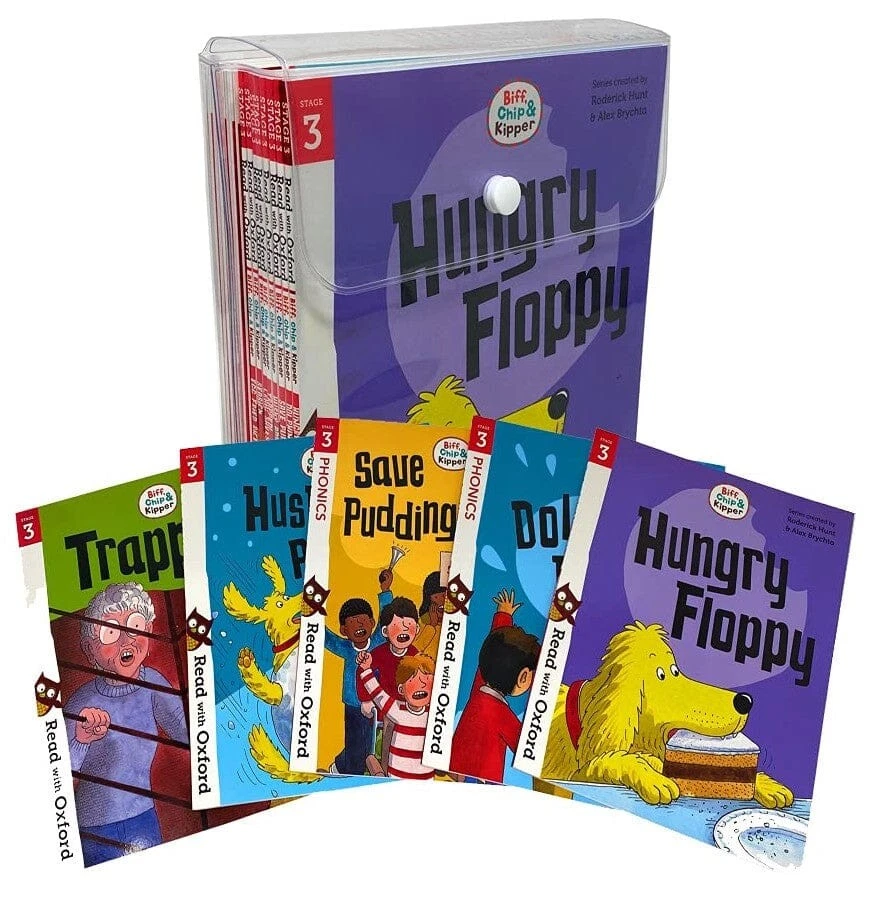 Biff, Chip and Kipper: Read with Oxford Stage 3 16 Books Set - Age 5+ -Paperback - Image 4 of 4