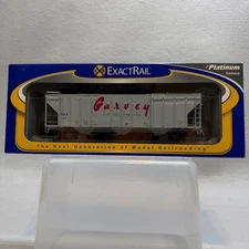 ExactRail HO Scale P-S 4427 Grain Hopper Garvey Elevators Inc GELX #11 Platinum