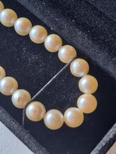 JAPANESE AKOYA PEARL CERT'FD NATURAL , HIGH LUSTRE WHITE 8MM PINK UNDERTONE
