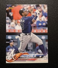 2022 Topps Update - Oversized Rookie Reprint Boxloaders Ronald Acuna Jr. US250