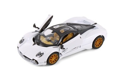 Pagani Utopia Coupe, White - Kinsmart 5483D - 1/36 Scale Diecast Model Toy Car