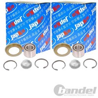 2X Japko RADLAGER-SATZ Hinten Beidseitig Passend FÜR Ford Fiesta Focus Fusion