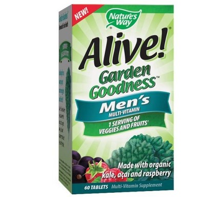 Alive! Men's Garden Goodness Complete Multivitamin 60 T