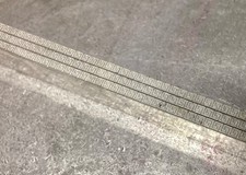 Letterpress Typ Dekoracyjna obwódka Reguła Partia trzech pasków 24" calowe - 6 punktów