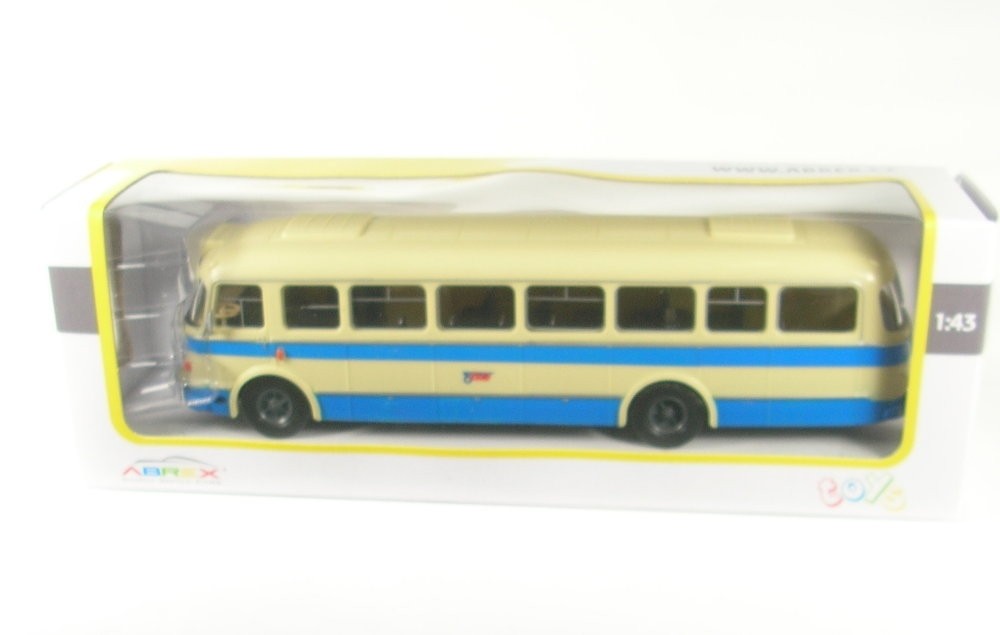 Skoda 706 RTO Bus - CSAD (Beige/Blue) 1:43 Abrex