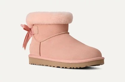 New UGG Mini Bailey Mixed Bow Women's Boots Shoes size US 7