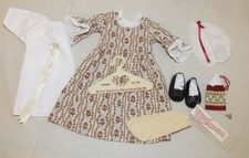 American Girl Doll Felicity Meet Rose Garden Outfit