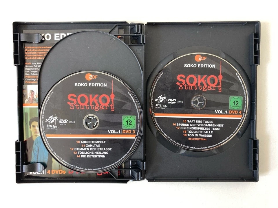 SOKO Edition Stuttgart - Staffel Vol. 1 (4 DVDs) | 19 Folgen | Astrid M. Fünderi - Bild 4 von 4