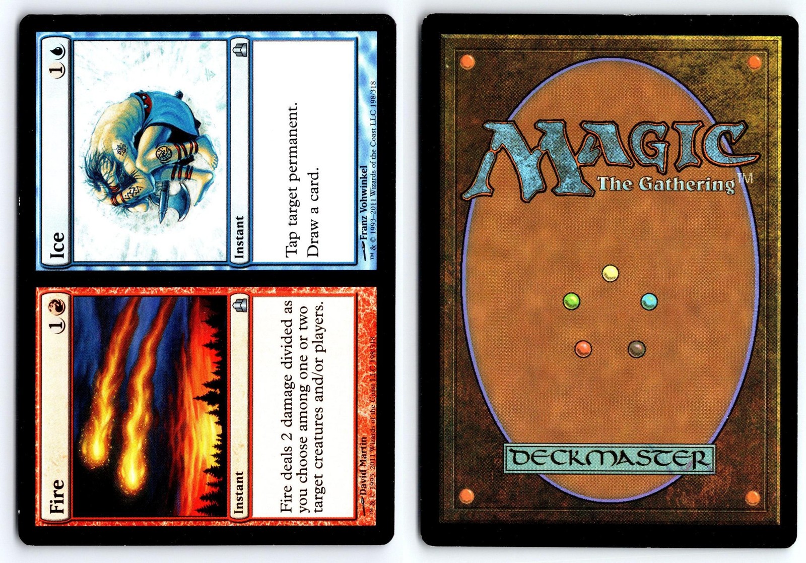 Fire // Ice 198 Uncommon Commander Magic: The Gathering