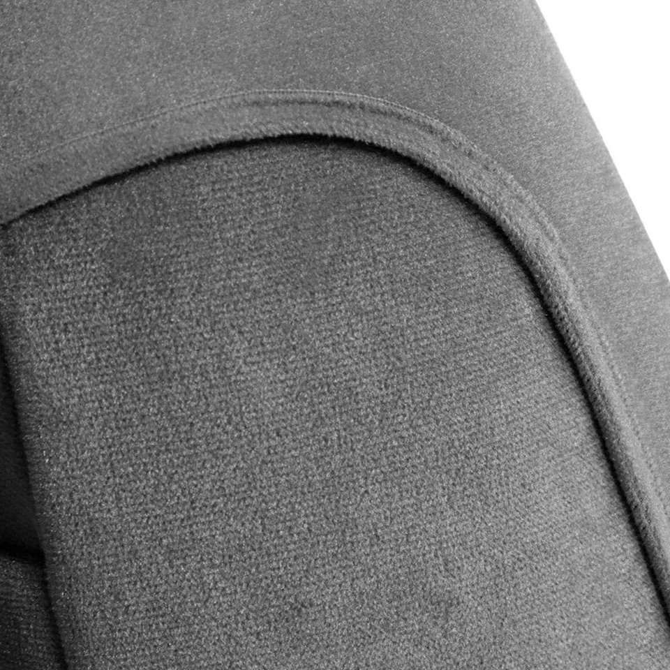 For Audi A3 Quattro 15-20 Coverking Velour 1st Row Gray Custom Seat Covers — 第 3/4 张图片