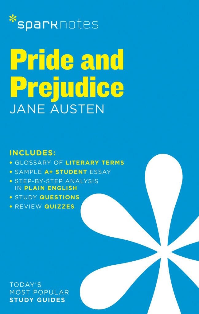 Pride and Prejudice SparkNotes Literature Guide by Jane Austen PAPERBACK - Image 4