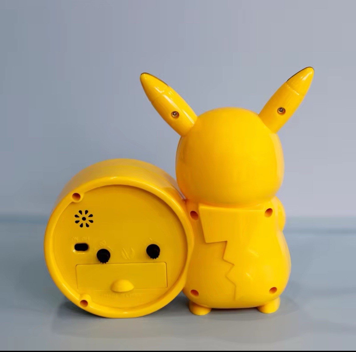 New Genuine Pokemon Anime Pikachu Catoon Kawaii Model Action Kids Alarm Clock
