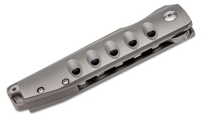 Kizer Cutlery Gray S35VN Tanto Blade Folding Pocket Knife - KI4550A1