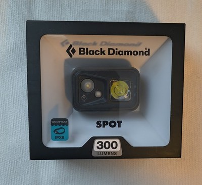 Black Diamond LED Headlamp Spot 300 Lumens IPX8 Waterproof