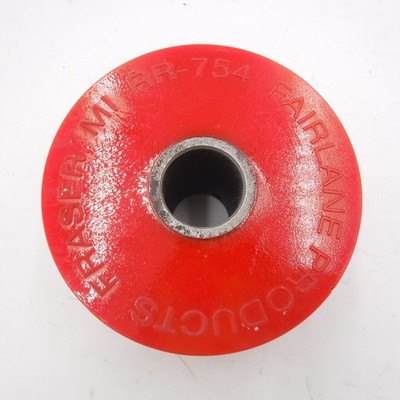 Fairline RR-754 Solid Neoprene Roller 4''x1.94'' In Red