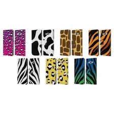 OFFICIAL GRACE ILLUSTRATION ANIMAL PRINTS LEATHER BOOK CASE FOR SAMSUNG PHONES 3