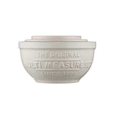 Mason Cash Innovative Kitchen Stoneware Measuring Cup, Set of 3 11.5 x 7cm