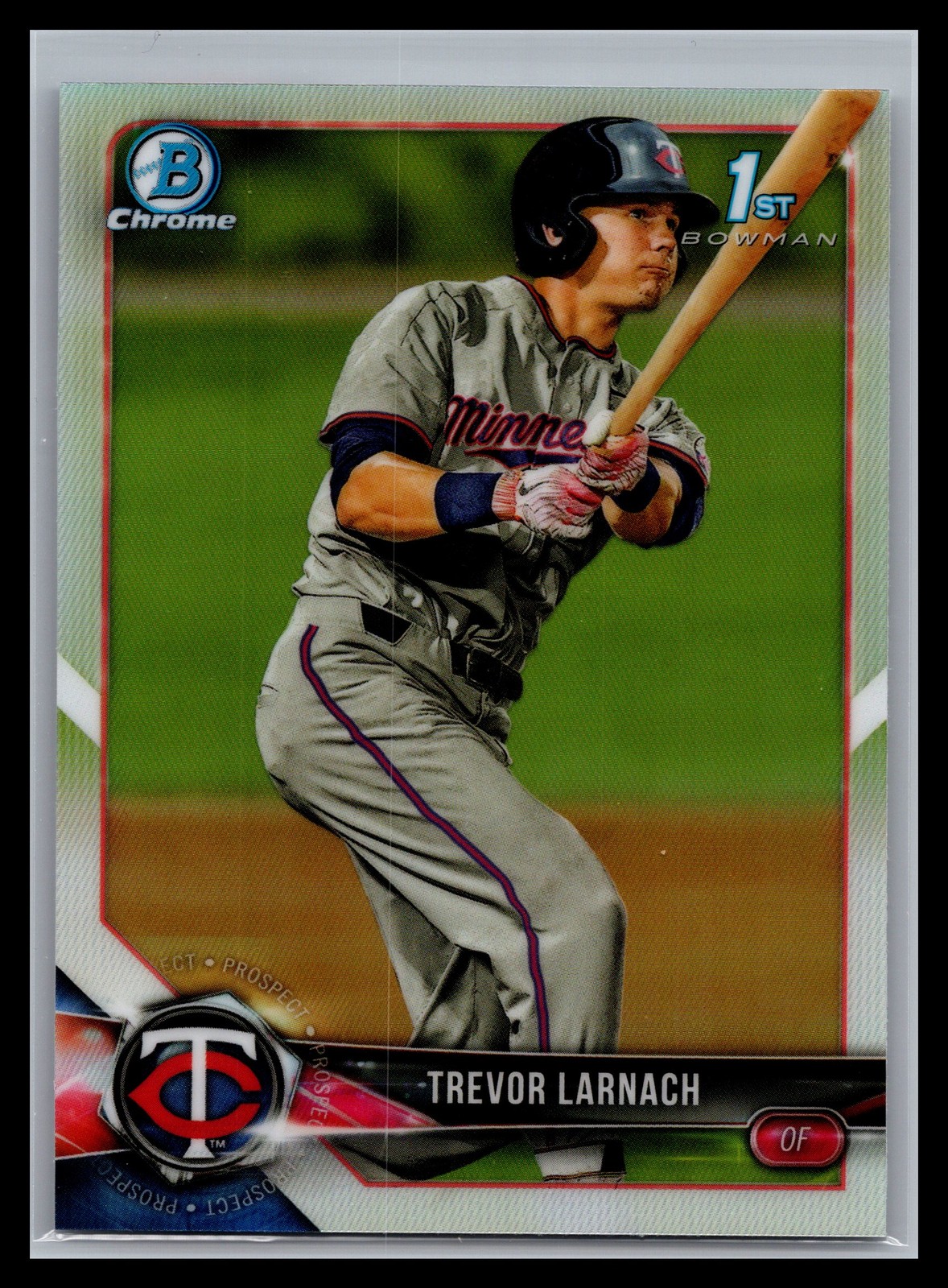 2018 Bowman Draft #BDC-70 Trevor Larnach Chrome Refractor