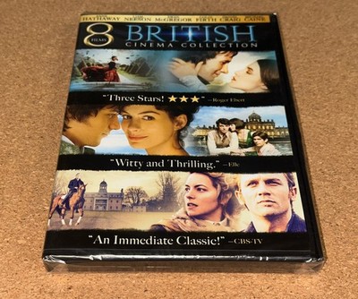 SEALED 8-Film British Cinema Collection DVD William Hurt Michael Cain READ DESC
