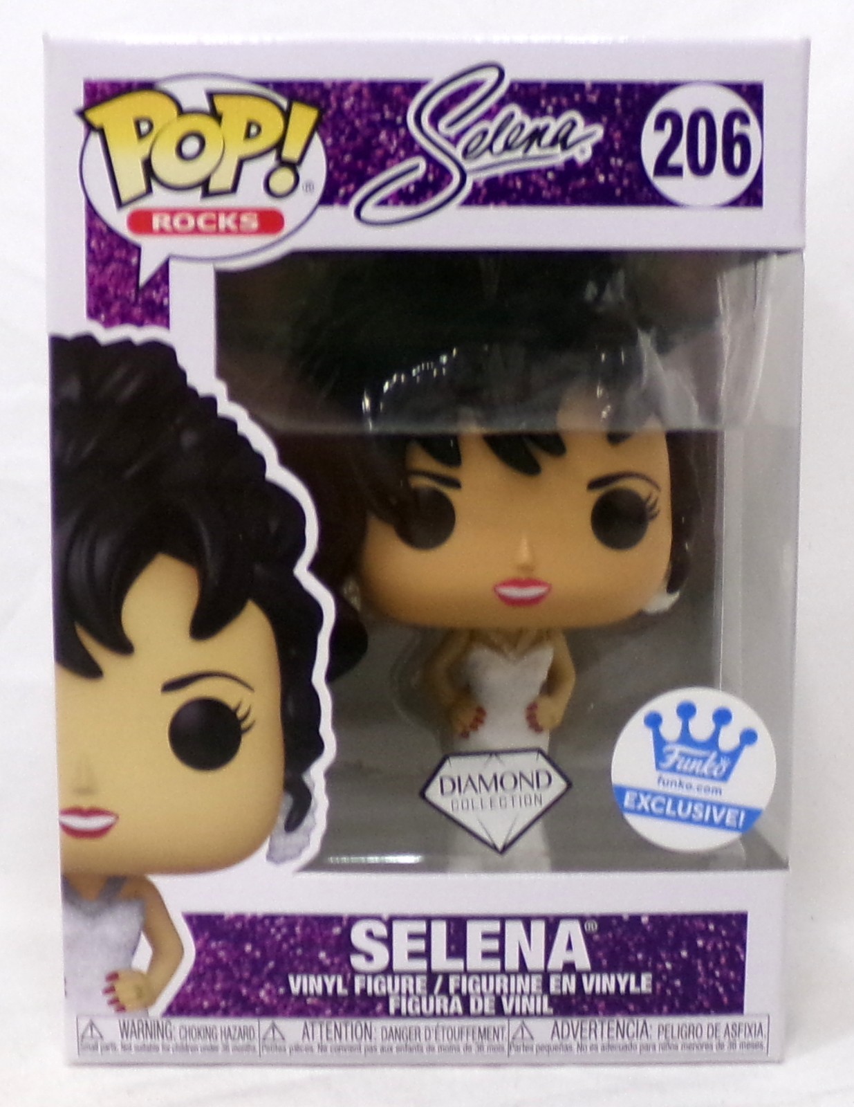 Funko Pop! Rocks Selena 206 Selena Diamond Collection Funko Exclusive