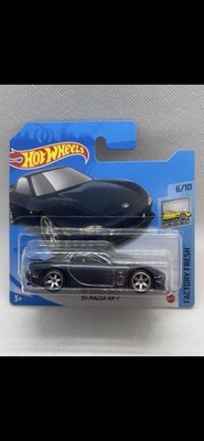 Hot Wheels Super Treasure Hunt '95 Mazda RX-7 Factory Fresh Short Card.