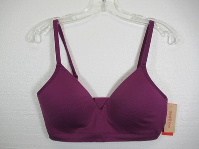 NEW Third Love Form 360 Fit Wireless Bra Purple Size MD+
